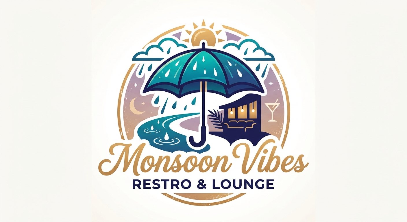Monsoon Vibes Restro & Lounge Logo